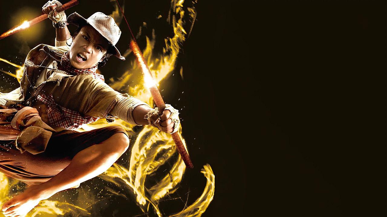Dynamite Warrior backdrop