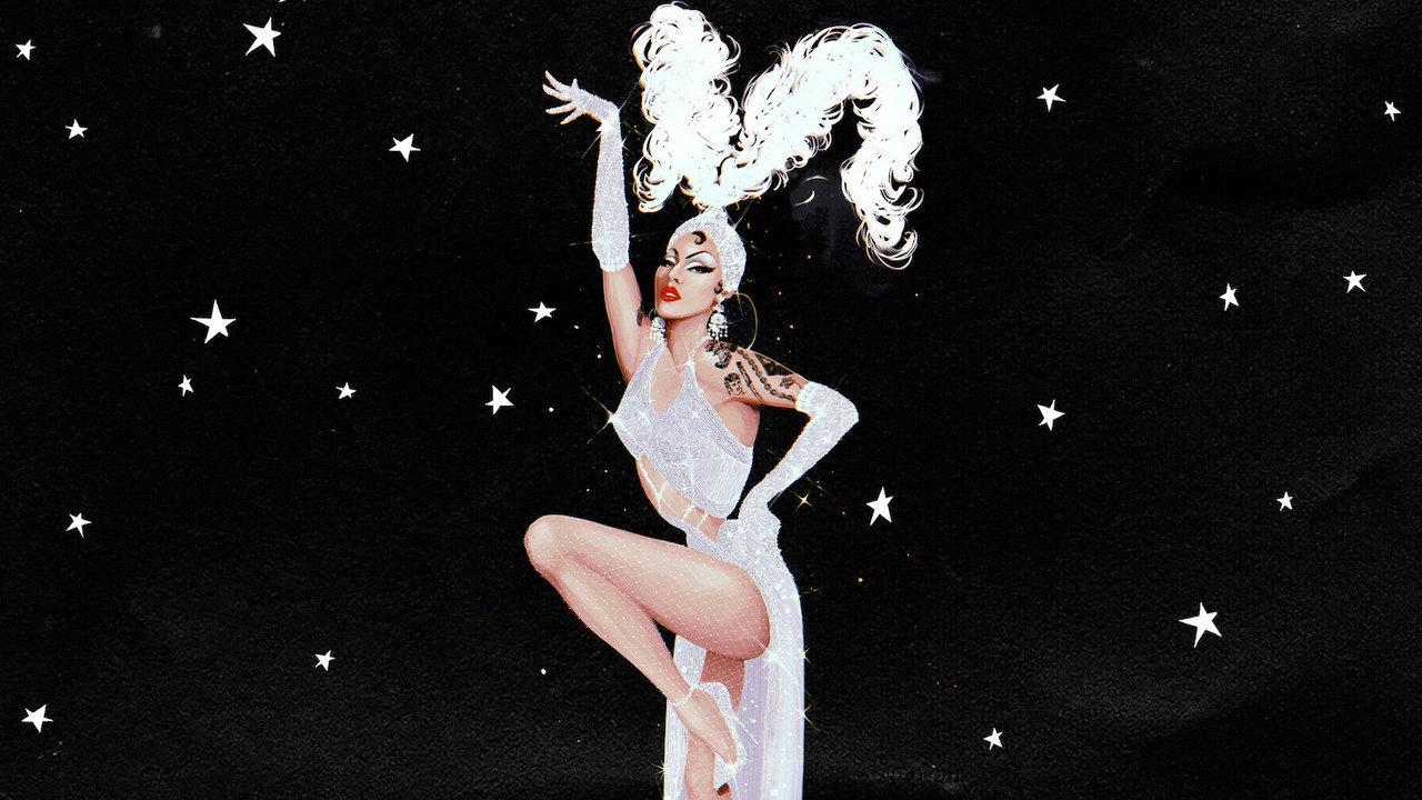 Violet Chachki's Digital Follies backdrop