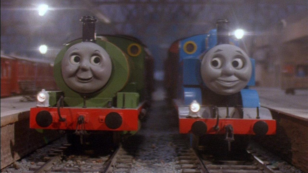 Thomas & Friends: Thomas and His Friends Help Out backdrop