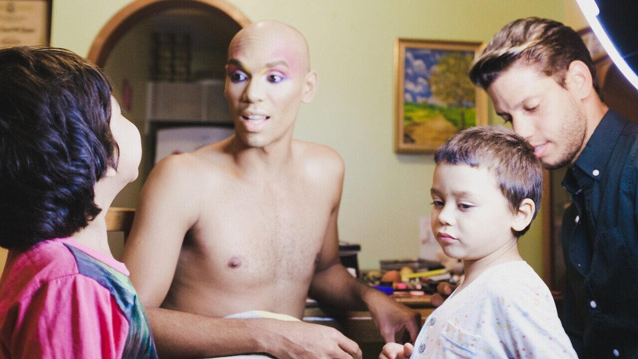 Family Pride, Queer Aside backdrop