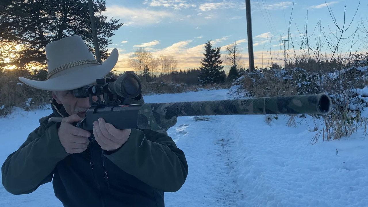 Bullet Snow backdrop