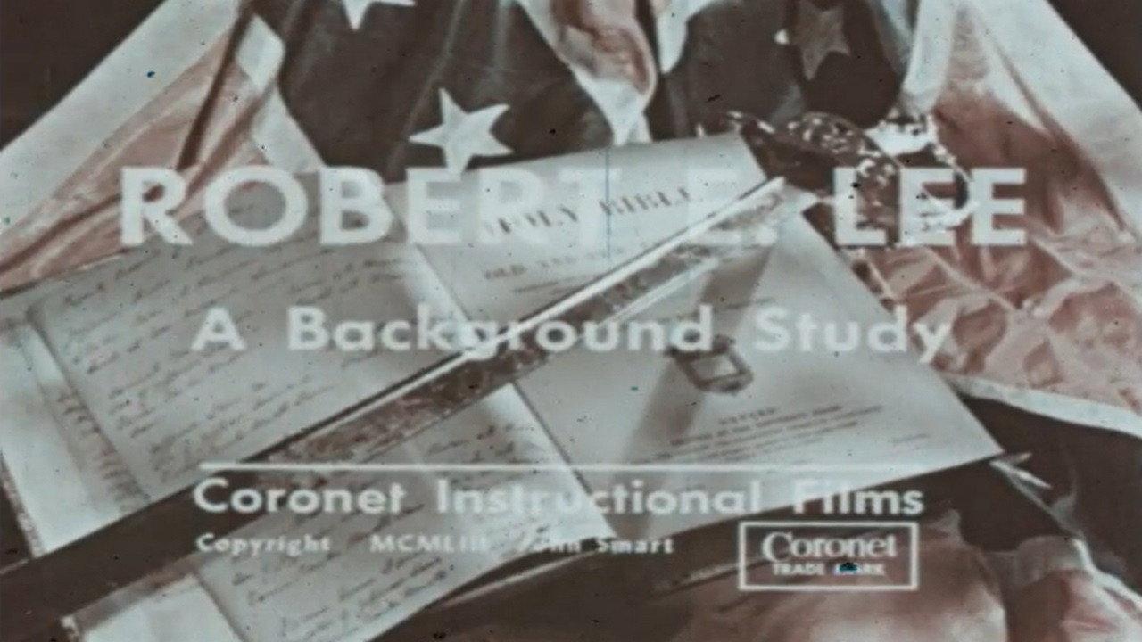 Robert E. Lee: A Background Study backdrop