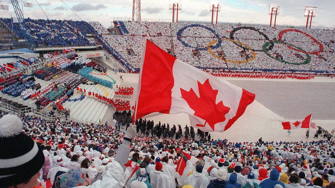 Calgary ’88: 16 Days of Glory backdrop