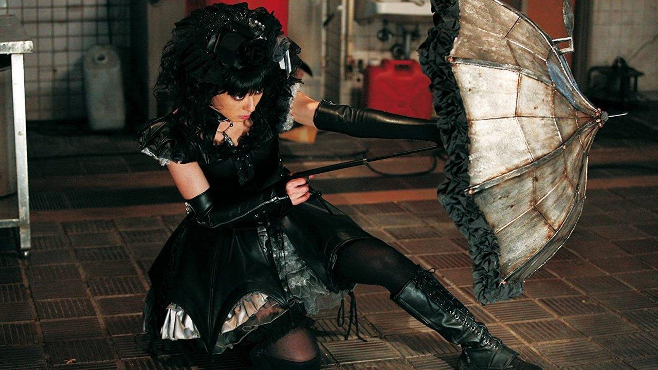 Psycho Gothic Lolita backdrop