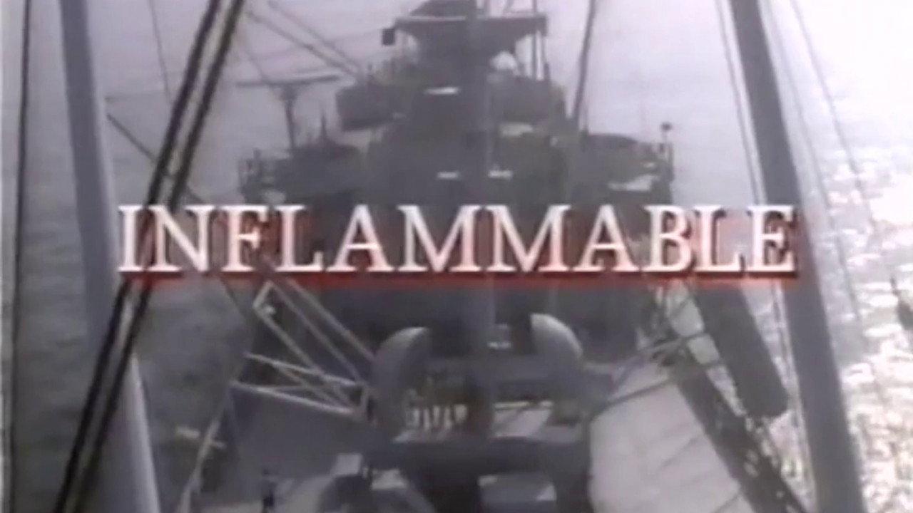 Inflammable backdrop