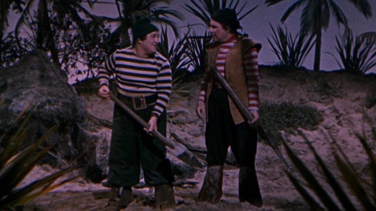 Abbott and Costello Meet Captain Kidd backdrop