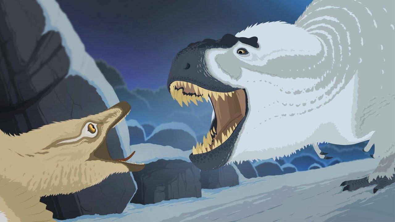 Dinosauria backdrop