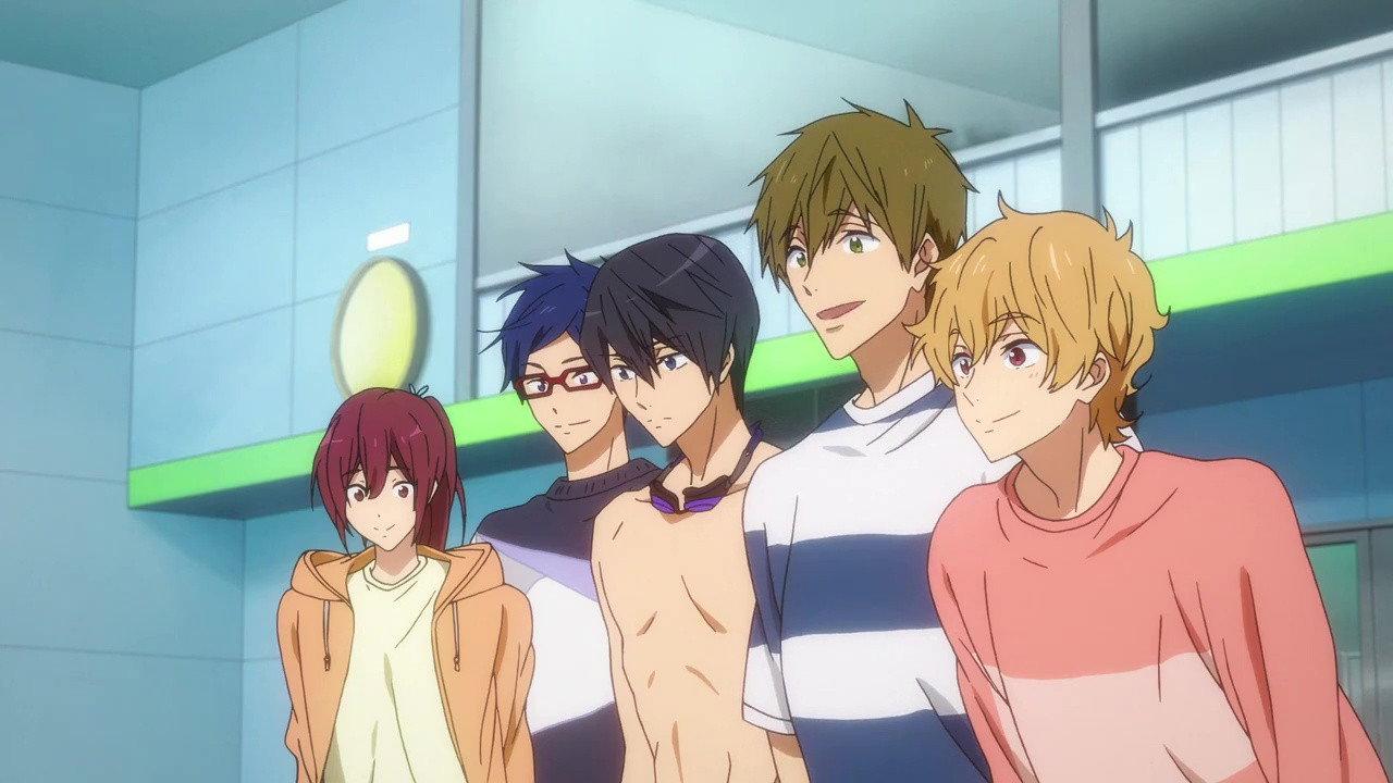 Free!: Take Your Marks backdrop