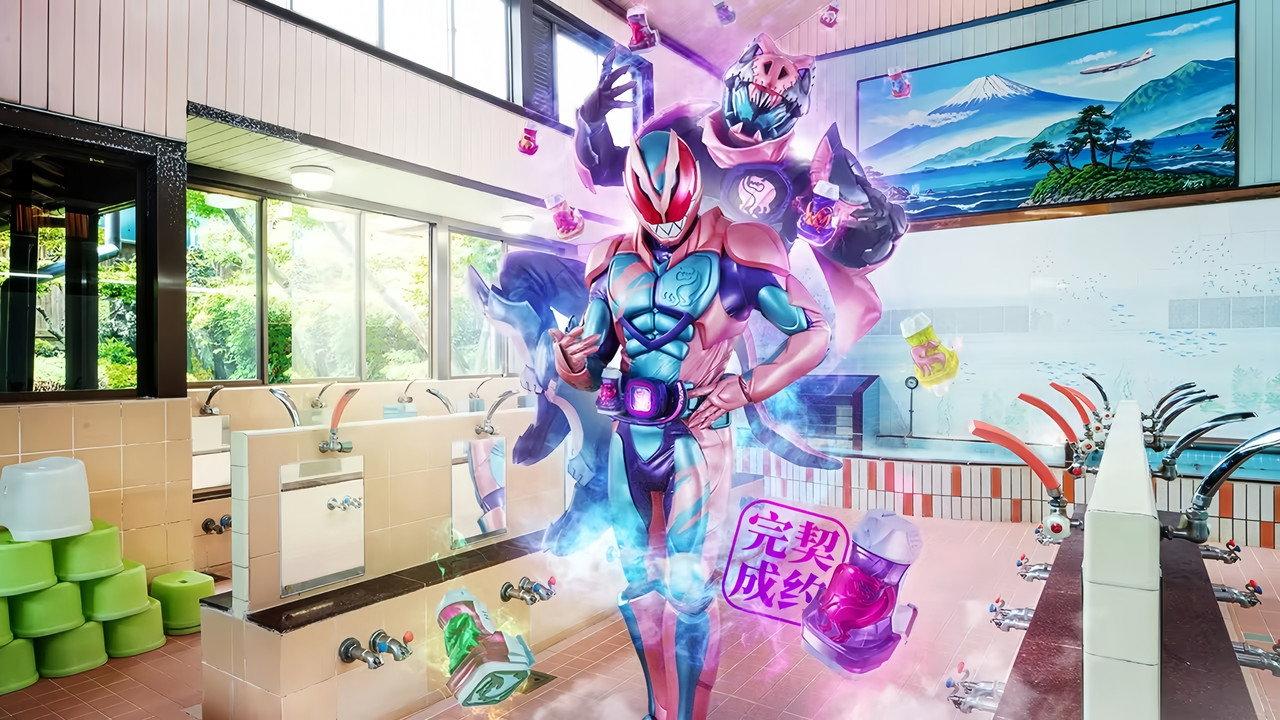 Kamen Rider Revice backdrop