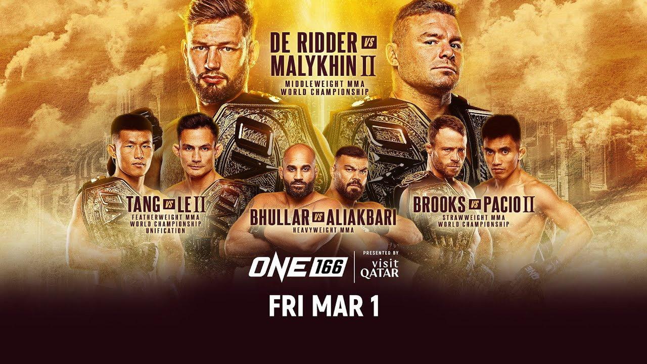 ONE 166: Qatar backdrop
