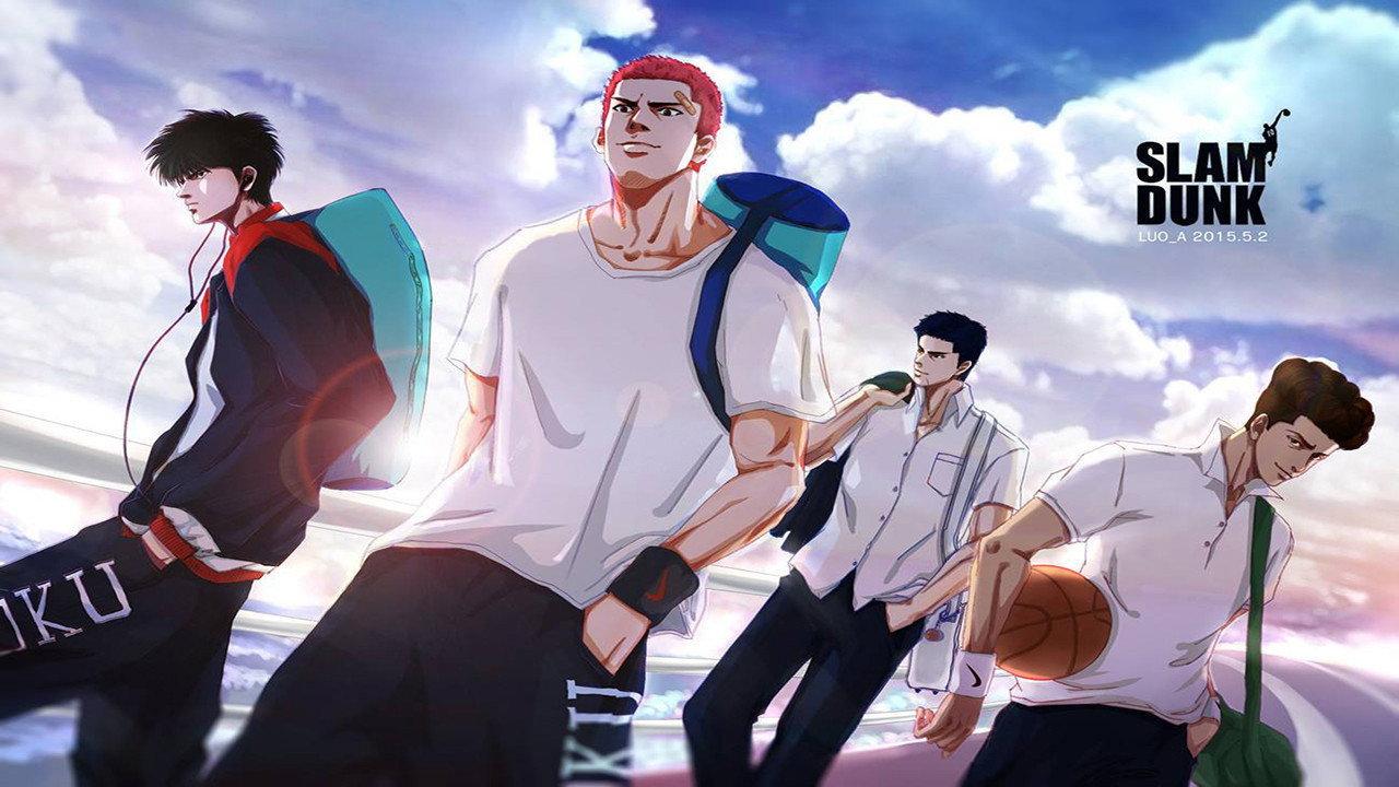 Slam Dunk: The Determined Shohoku Basketball Team backdrop