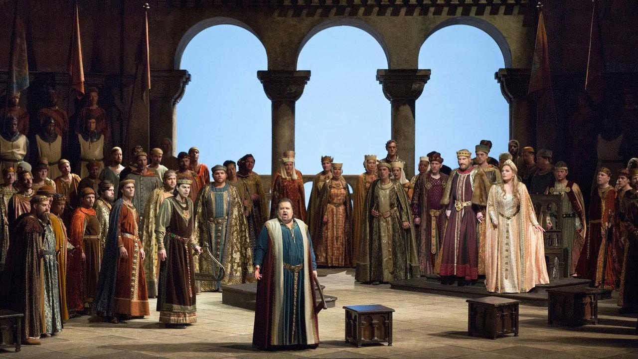 The Metropolitan Opera: Tannhäuser backdrop
