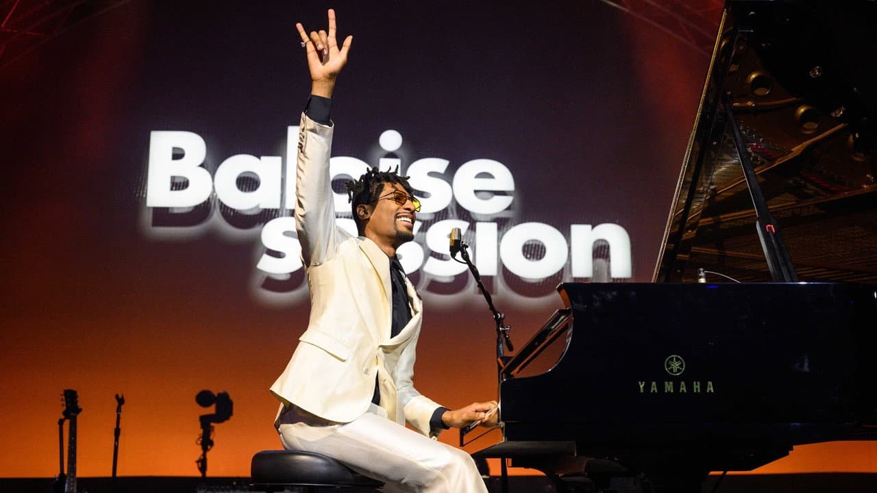 Jon Batiste @ Baloise Session 2025 backdrop