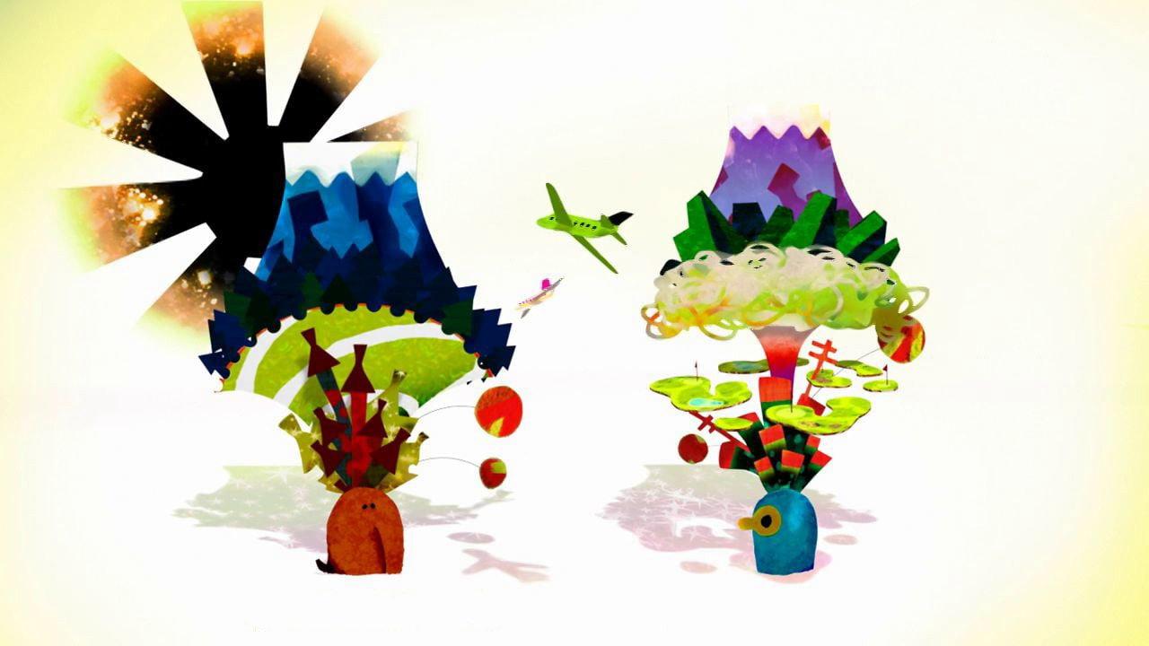 Bloomed Words backdrop