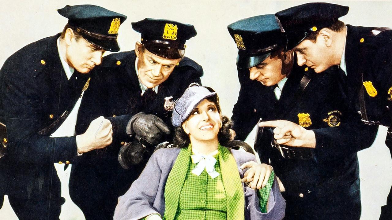 The Gracie Allen Murder Case backdrop