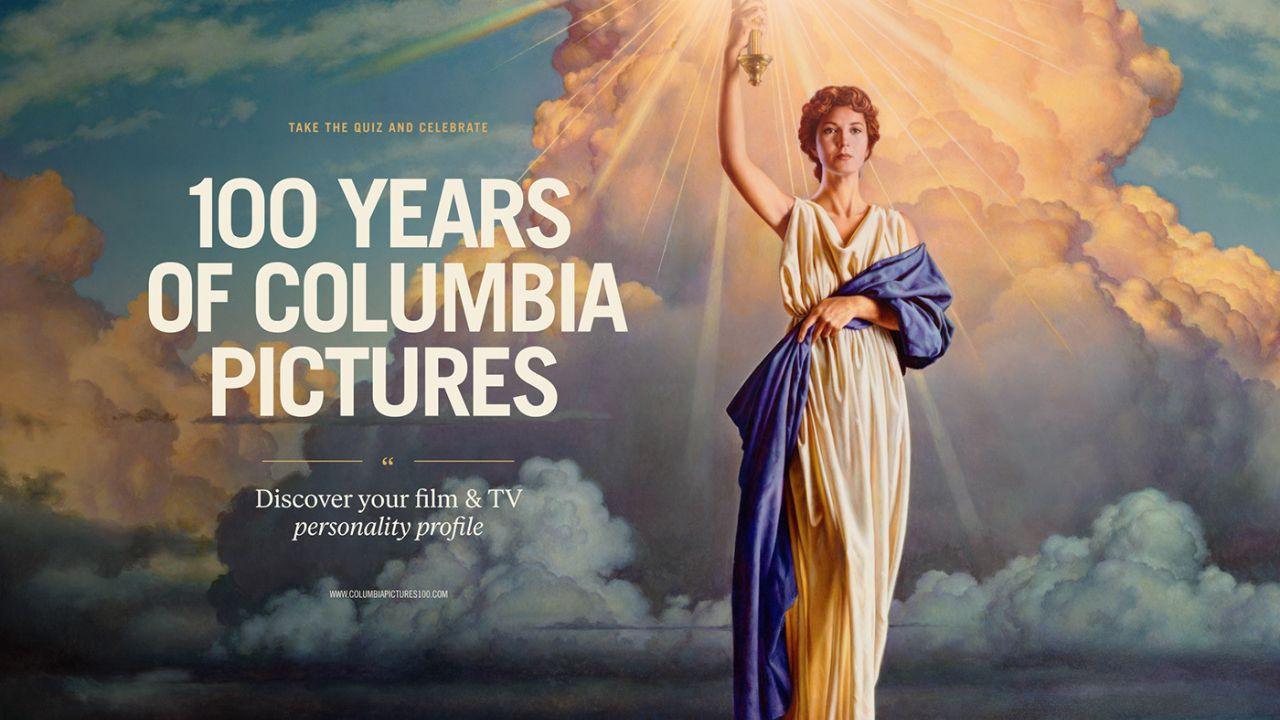 Columbia Pictures 100th Anniversary backdrop