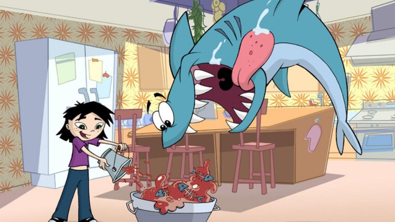 Kenny the Shark backdrop