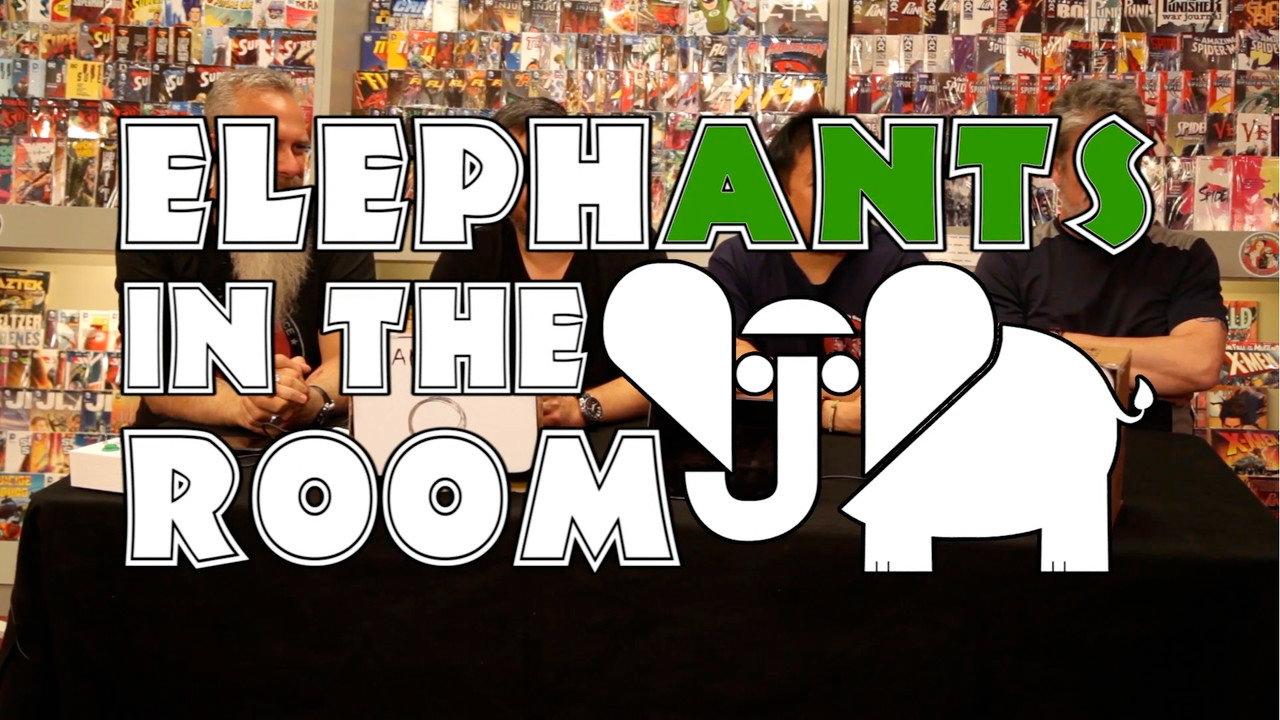 Tell 'Em Steve Dave Presents: ElephANTS in the Room backdrop