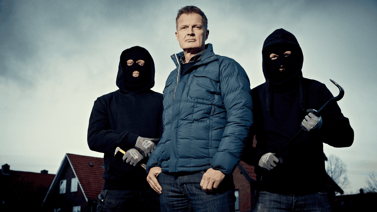 Det store indbrudseksperiment backdrop