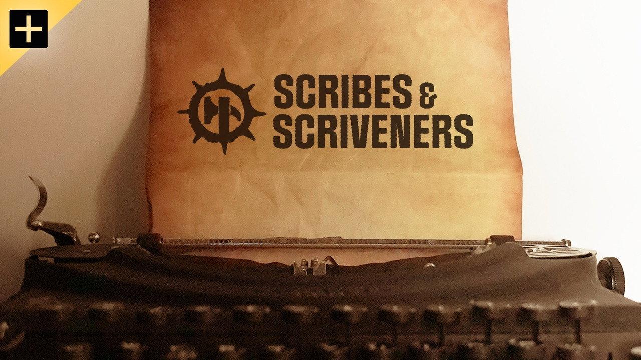 Scribes & Scriveners backdrop