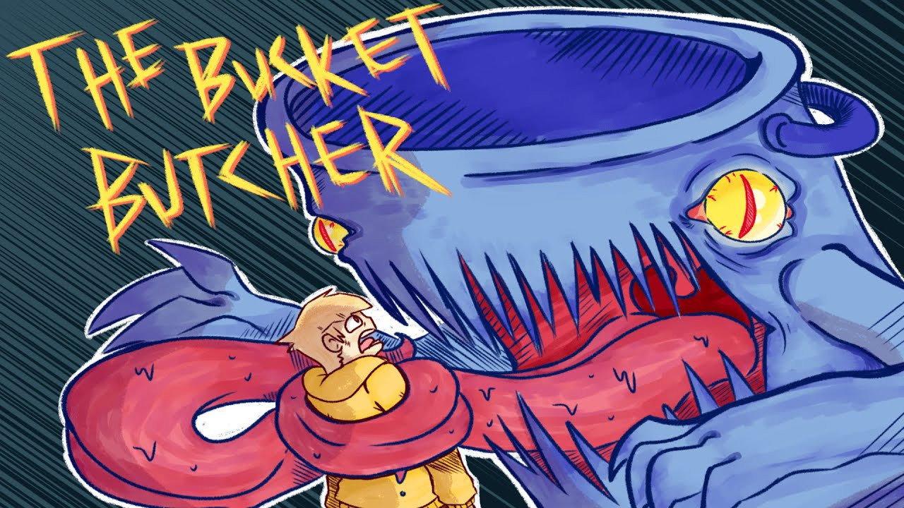 Bucket Butcher backdrop