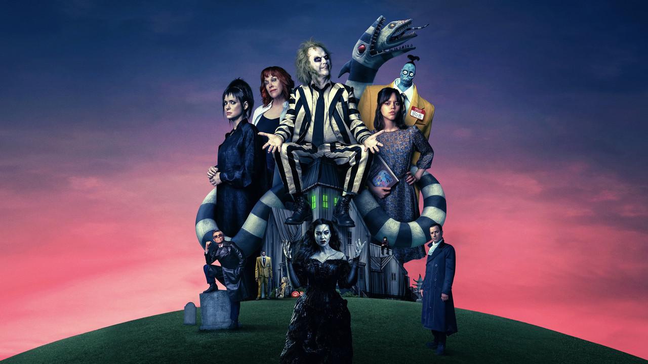 Beetlejuice Beetlejuice backdrop
