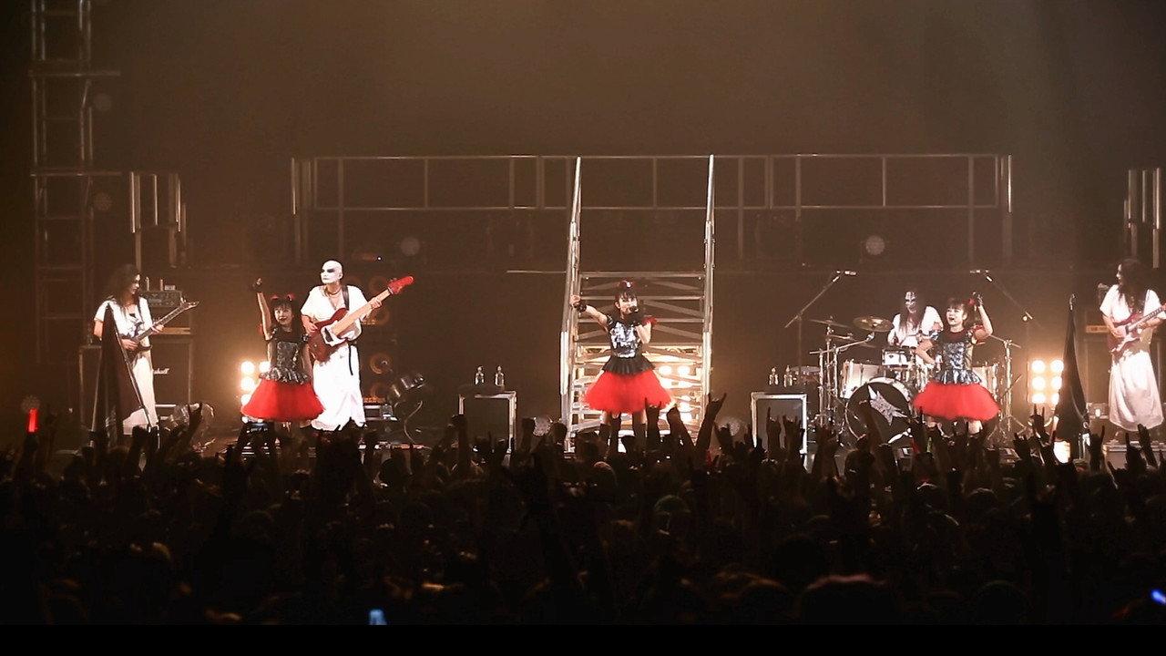 BABYMETAL WORLD TOUR 2014 - Live in London - O2 Academy Brixton backdrop