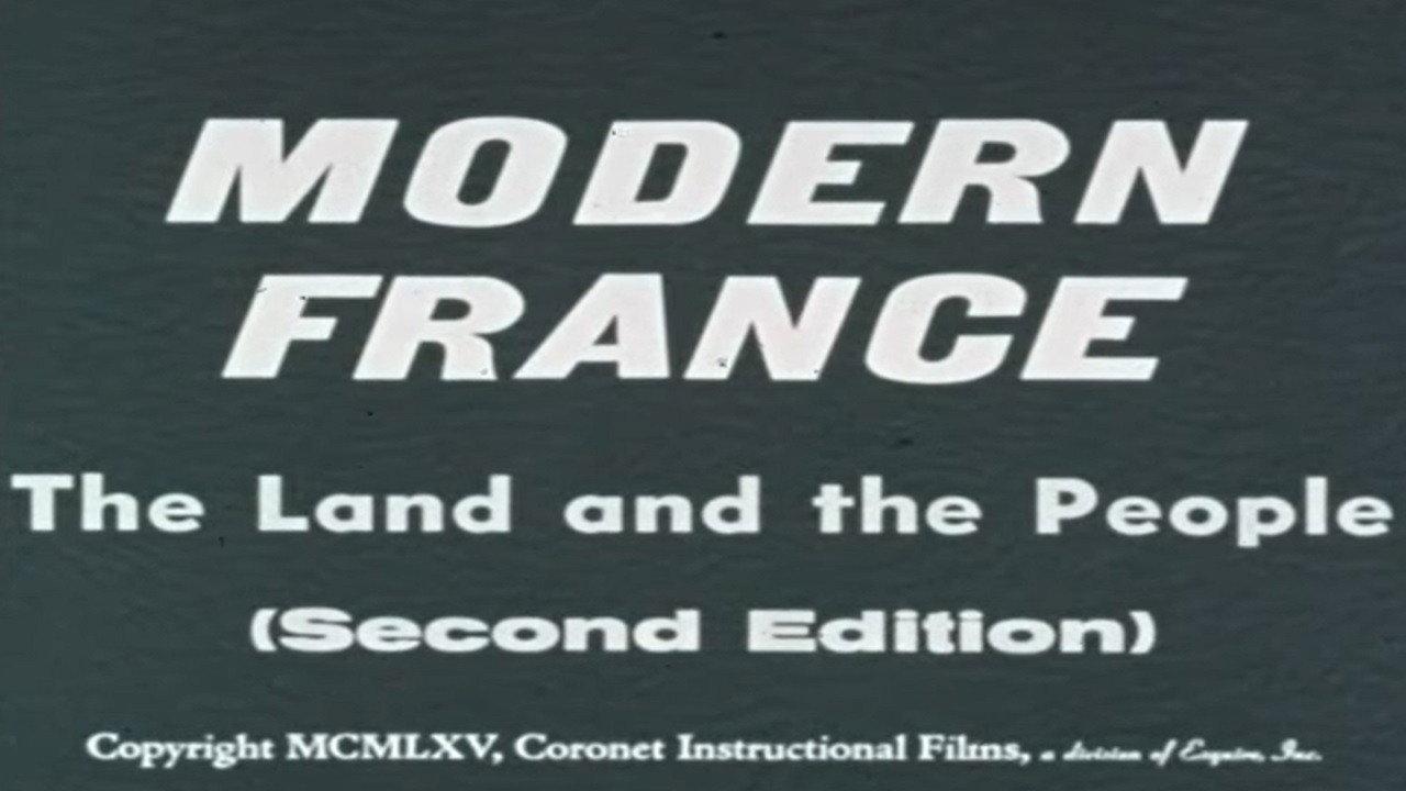 Modern France: The Land and the People (Second Edition) backdrop