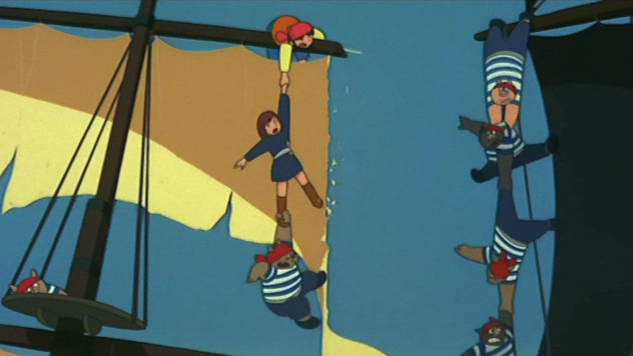 Animal Treasure Island backdrop