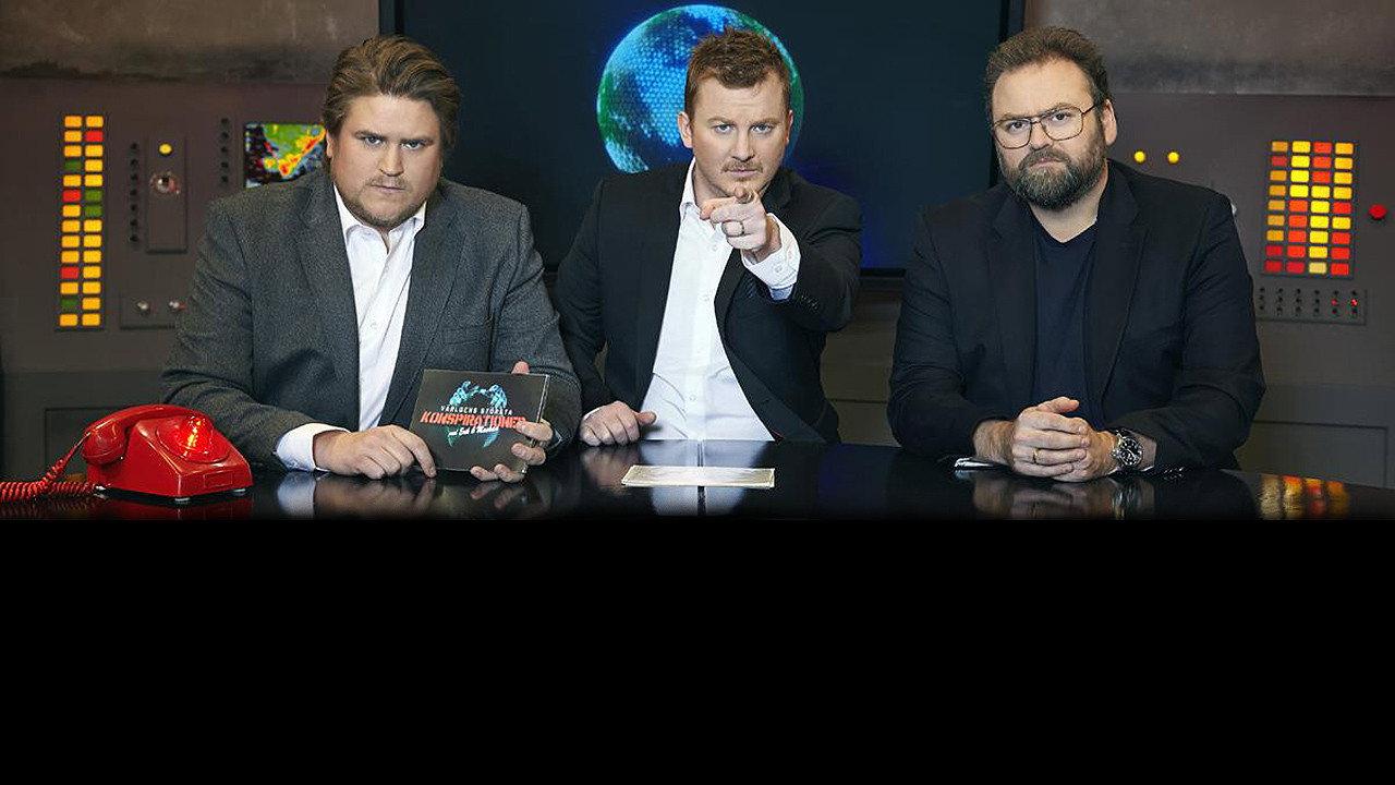 Världens största konspirationer med Erik & Mackan backdrop