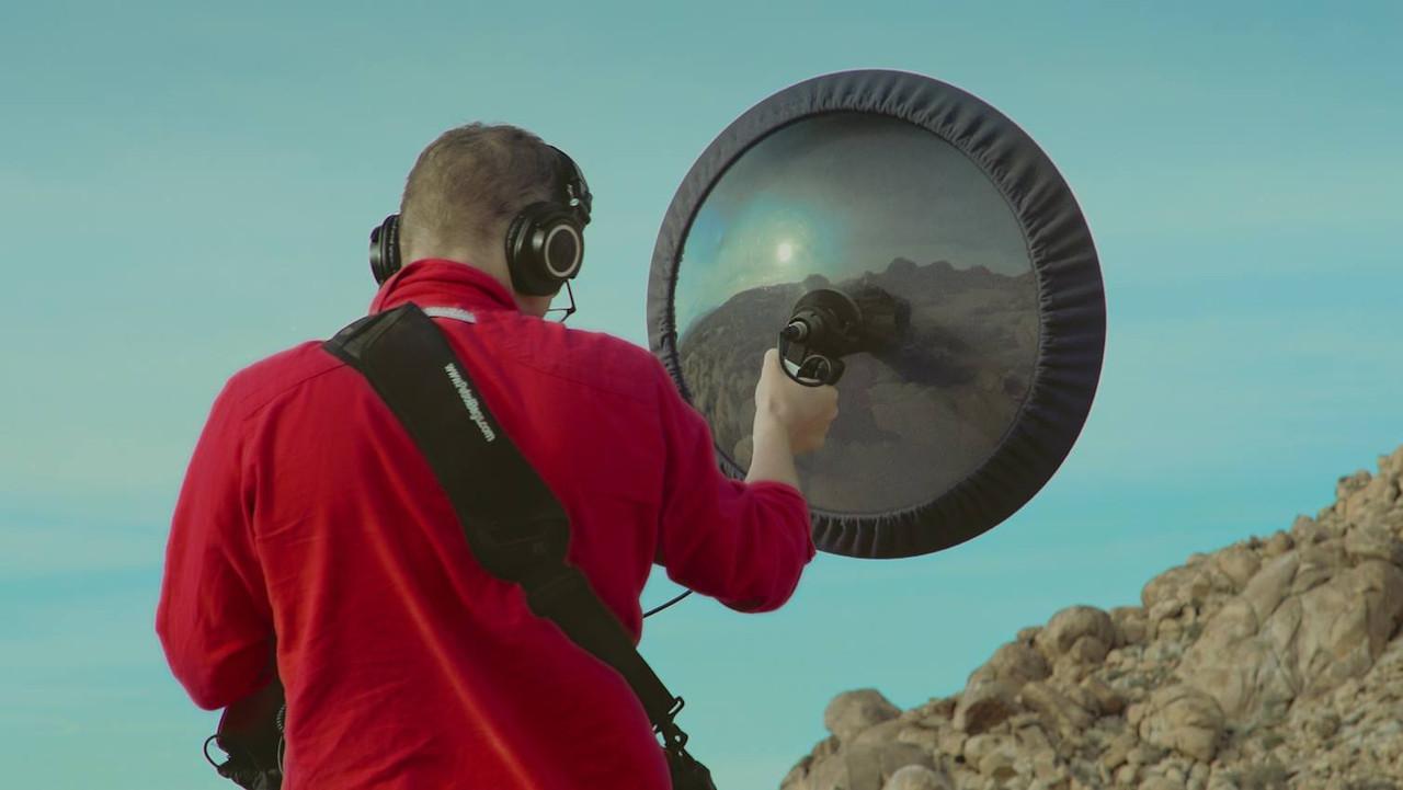 Reflections - Mojave Desert backdrop