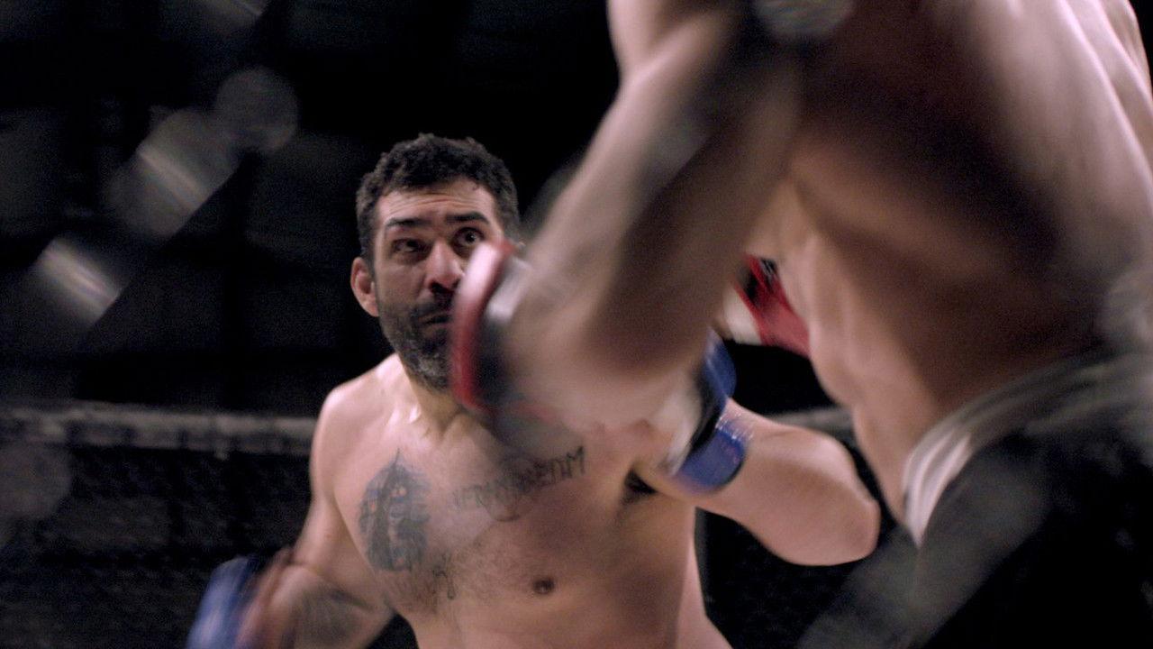 The Cage Fighter backdrop
