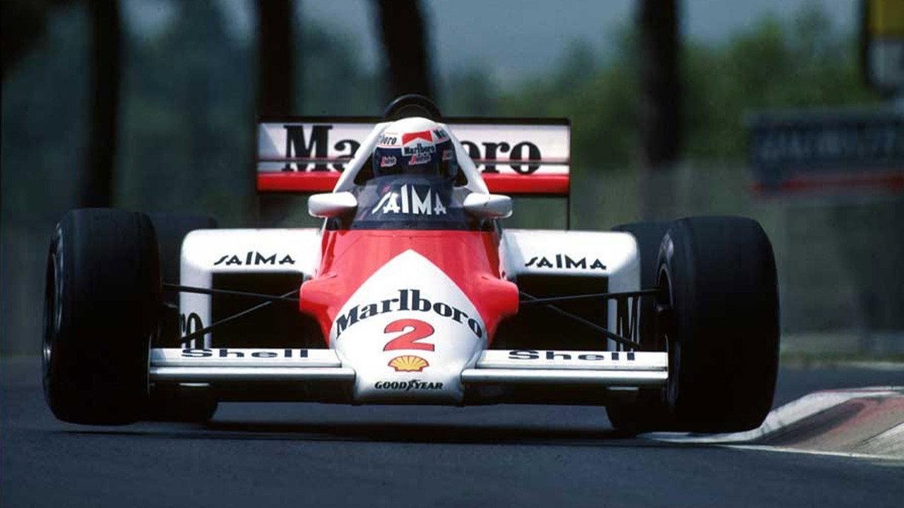 1985 FIA Formula One World Championship Season Review backdrop