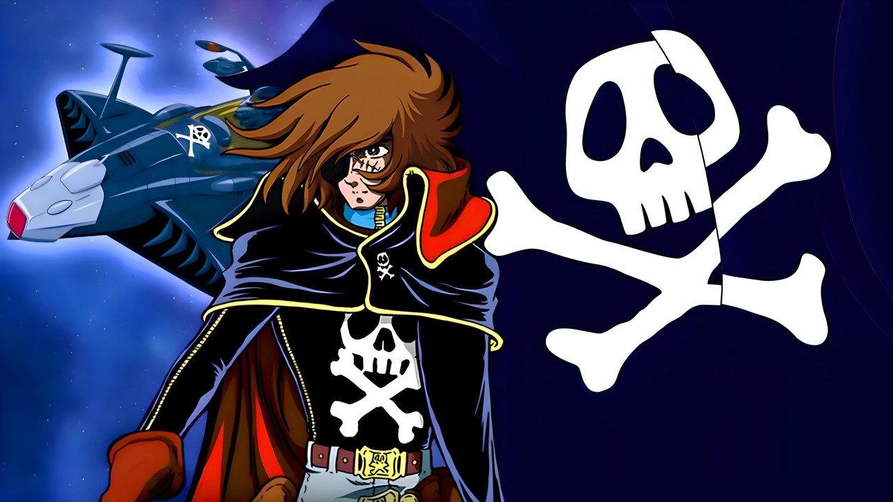 Space Pirate Captain Harlock backdrop