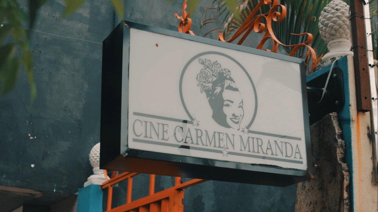Cinema and Downtown backdrop