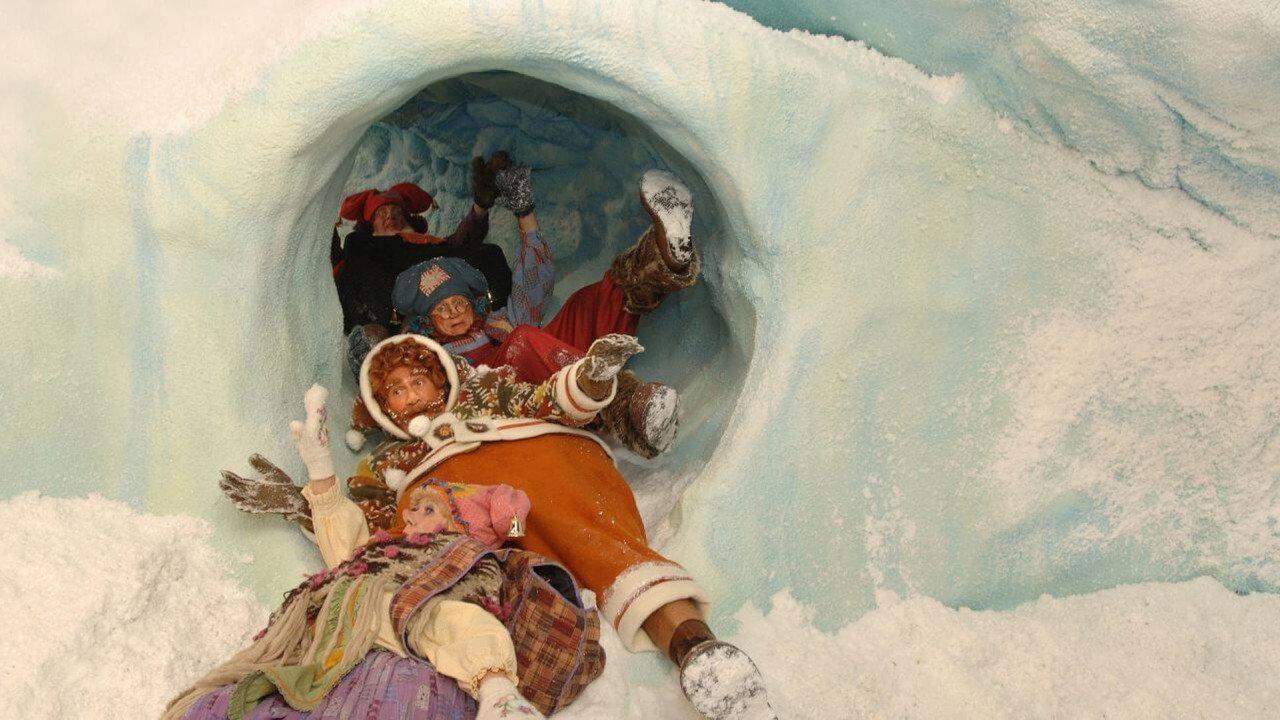Plop and the Penguin backdrop