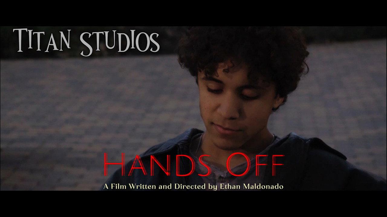 Hands Off backdrop