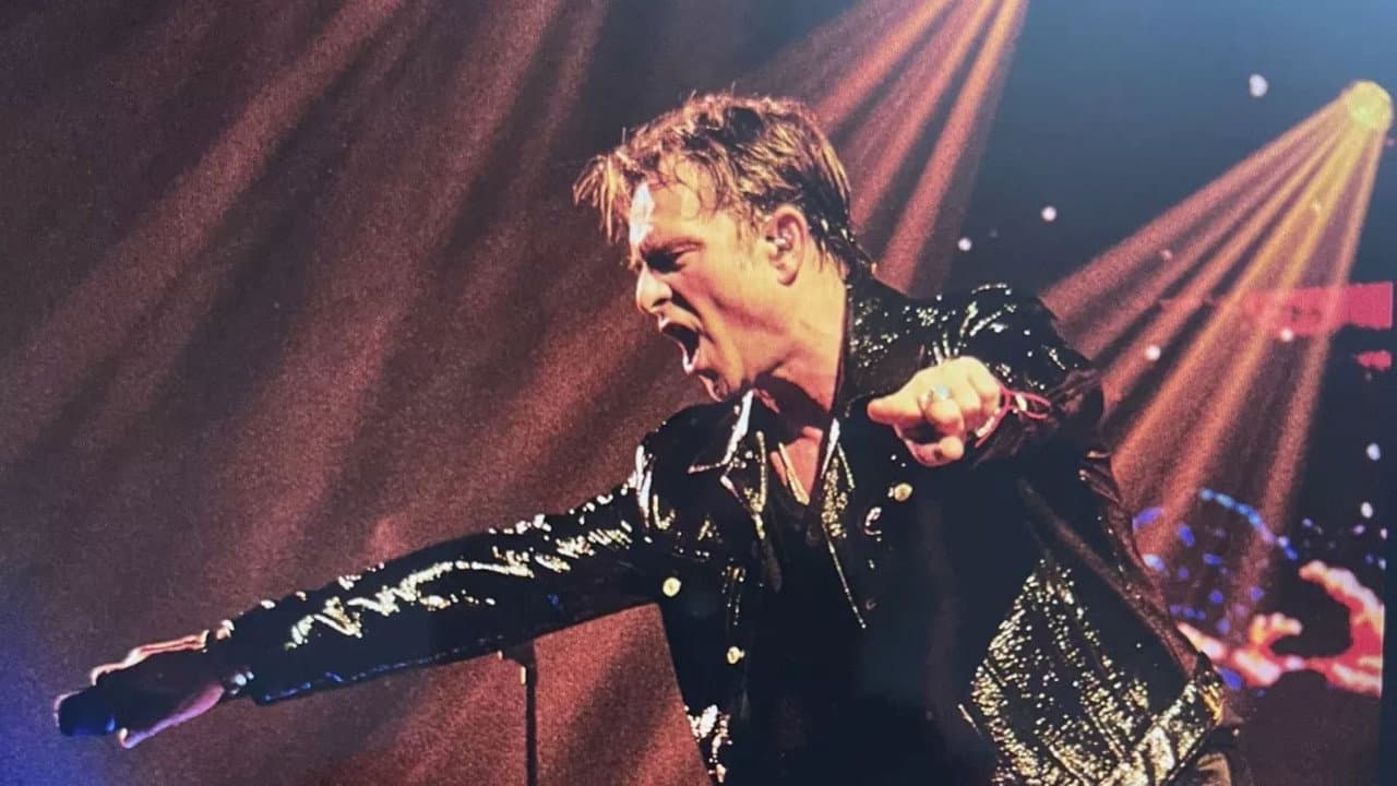 David Hallyday, Requiem pour un fou, au Forest National backdrop