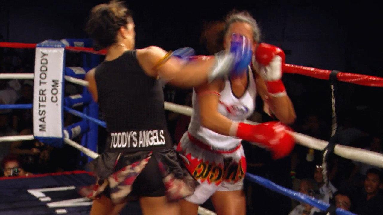 Ring Girls backdrop