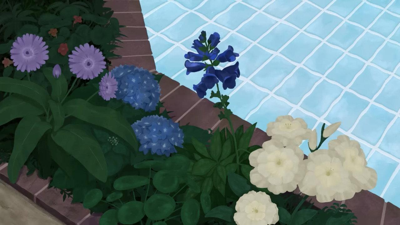 Forget Me Not backdrop
