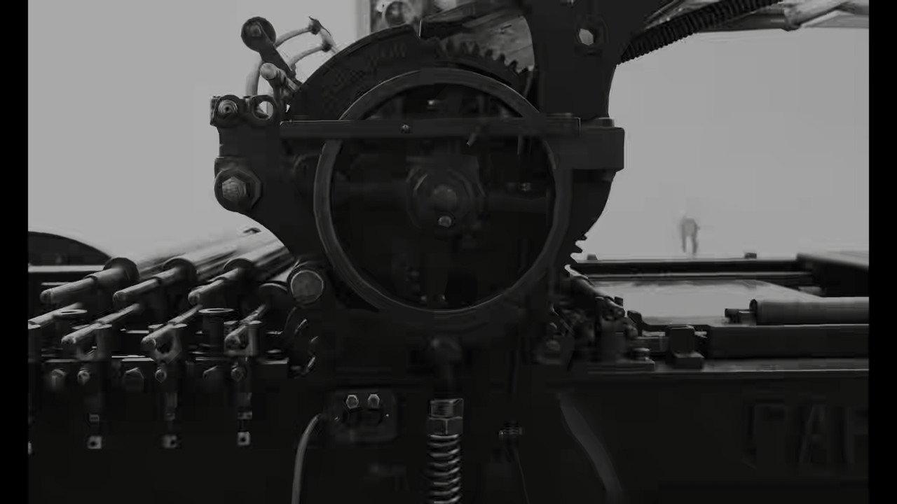 Machine Plate backdrop