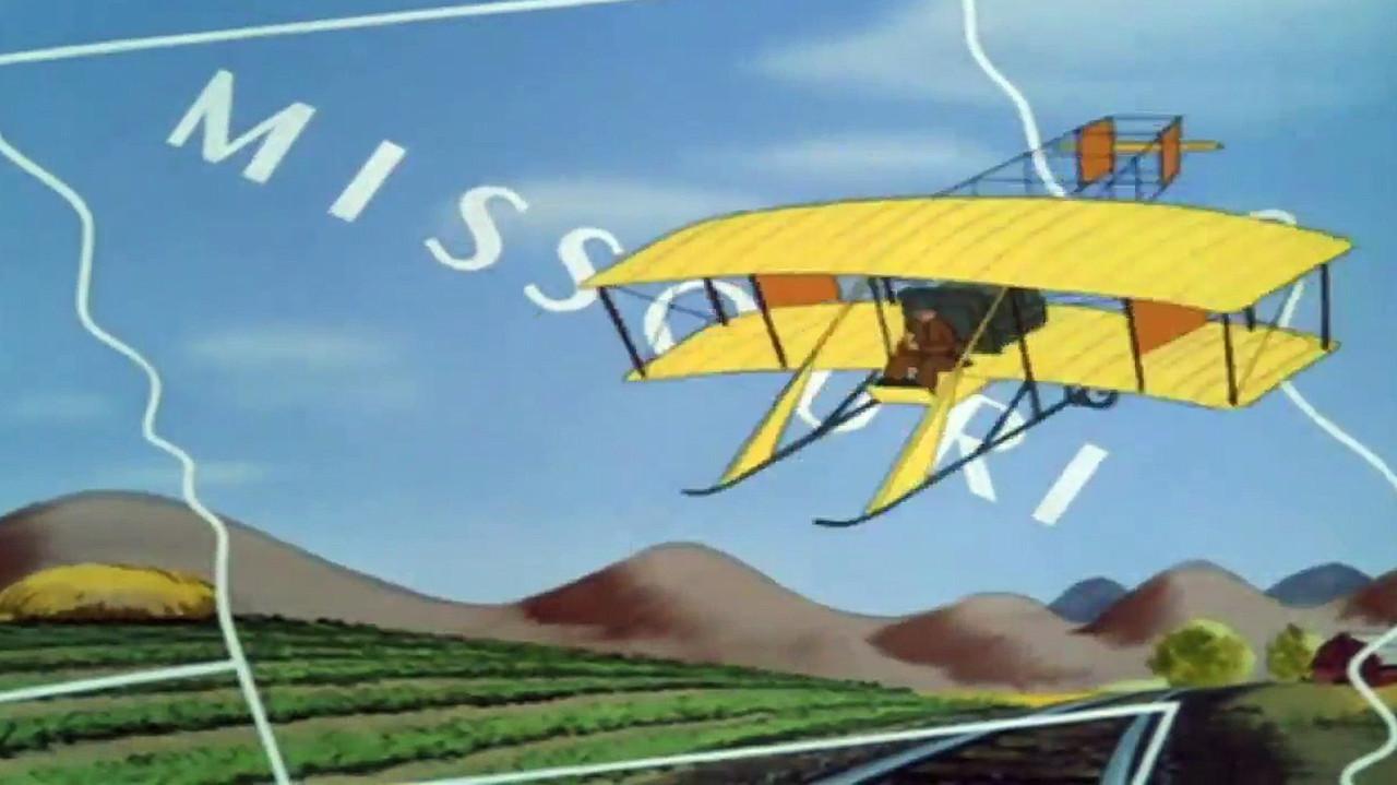 Victory Through Air Power backdrop