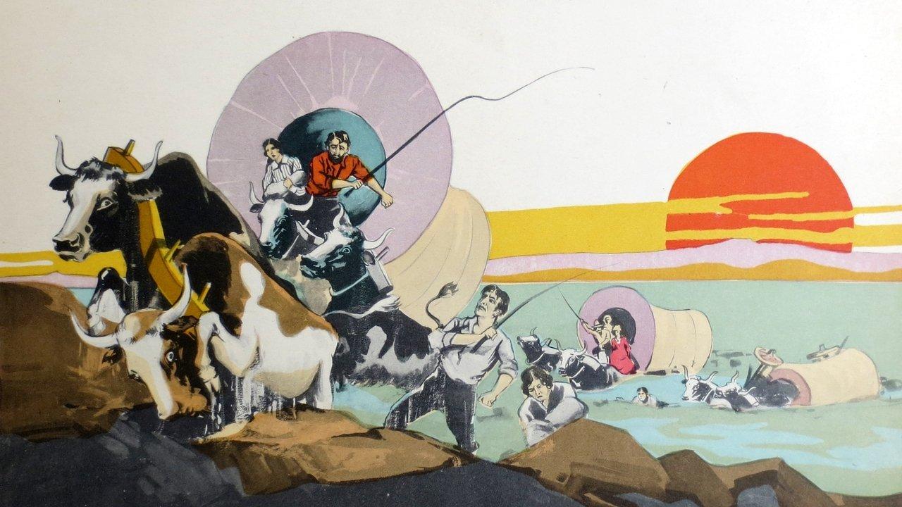 The Covered Wagon backdrop