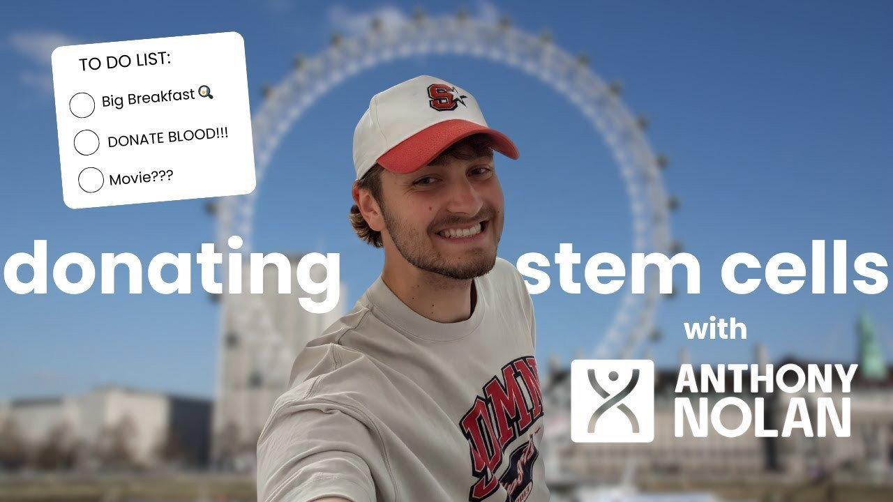 Donating Stem Cells with Anthony Nolan! backdrop