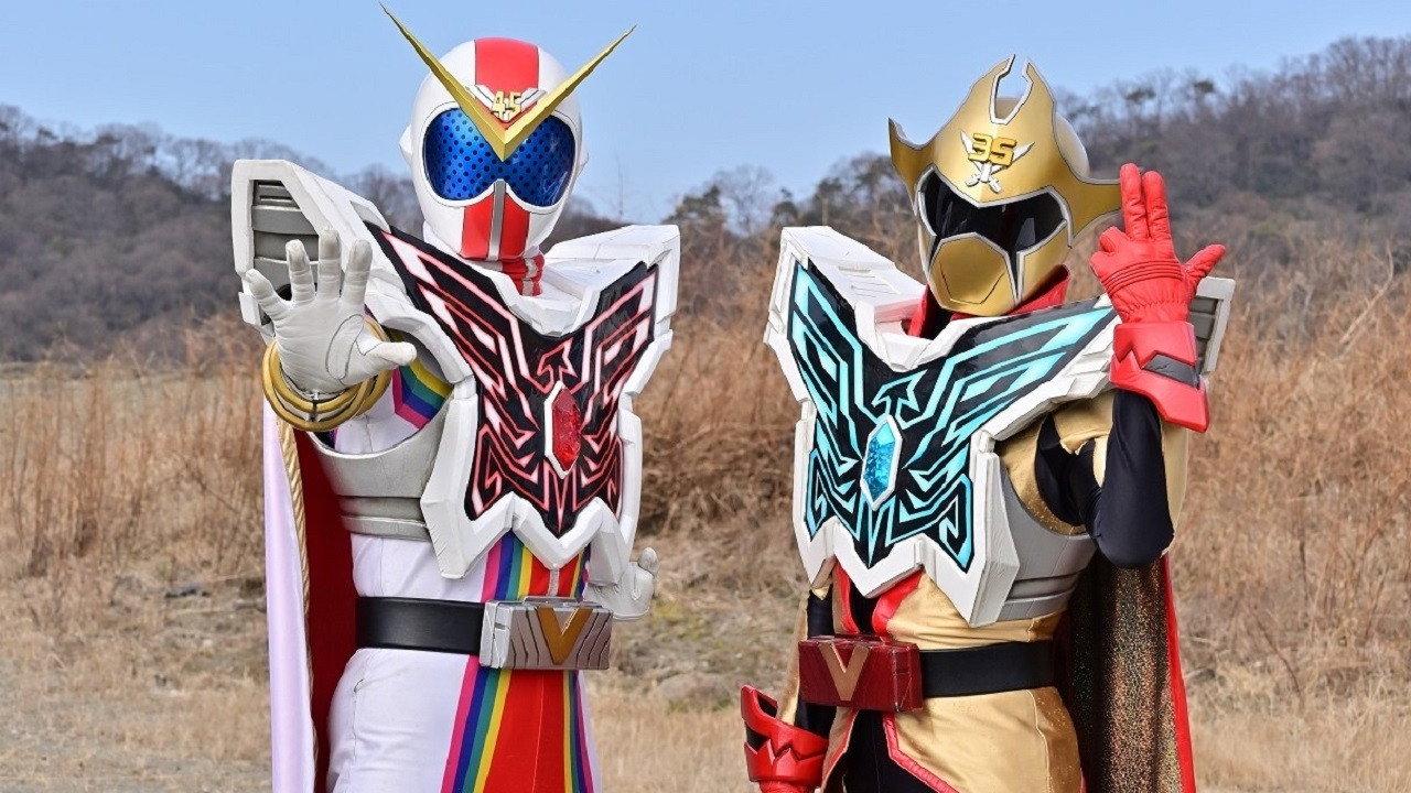 Kikai Sentai Zenkaiger vs. Kiramager vs. Senpaiger backdrop
