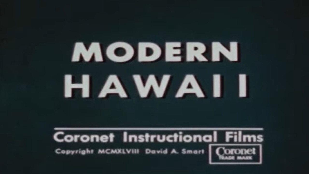 Modern Hawaii backdrop