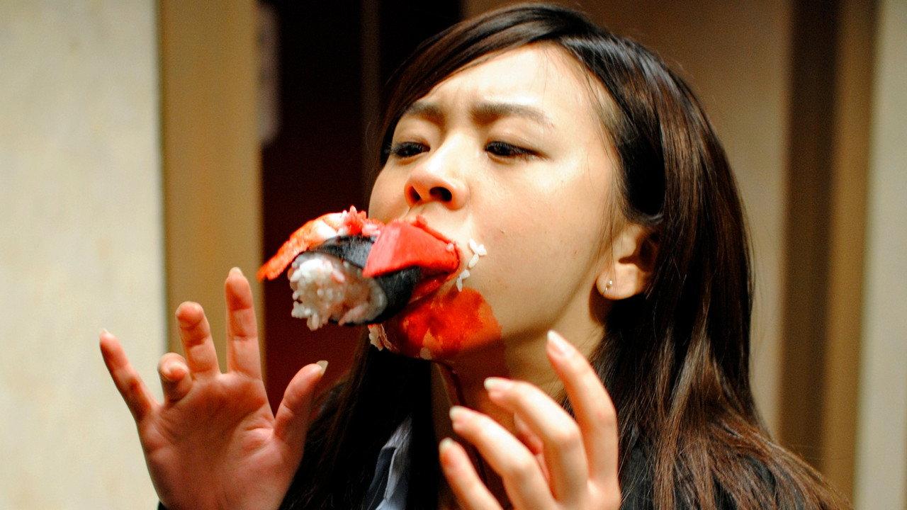 Dead Sushi backdrop