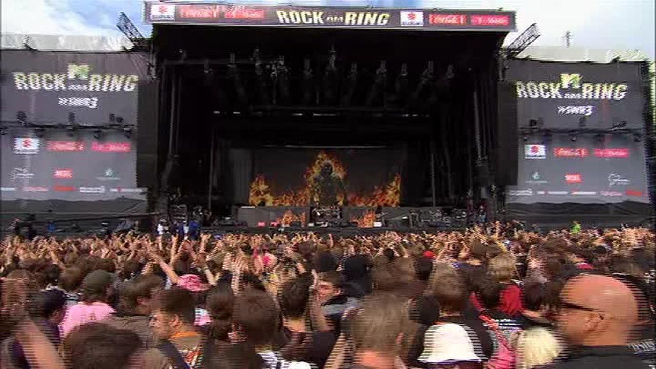 Disturbed - Indestructible - Live at the AM Ring backdrop