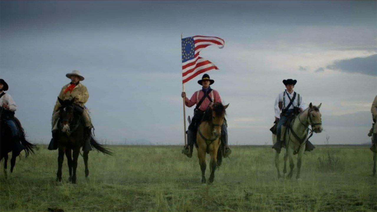 Battle of Little Bighorn backdrop