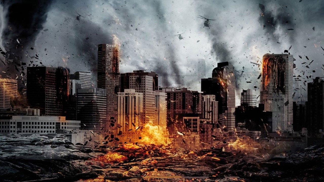 Firequake backdrop